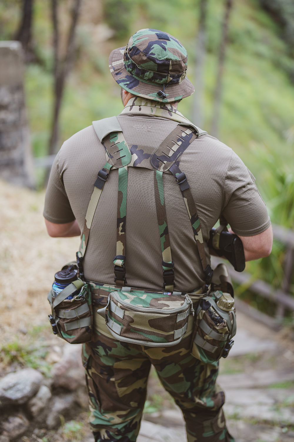 Assault Combat Belt System "Jungle" M81 Woodland