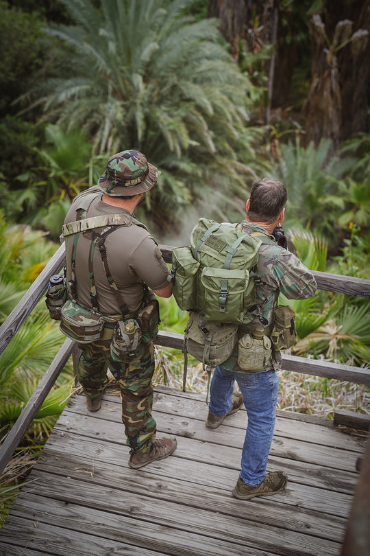 Assault Combat Belt System "Jungle" M81 Woodland